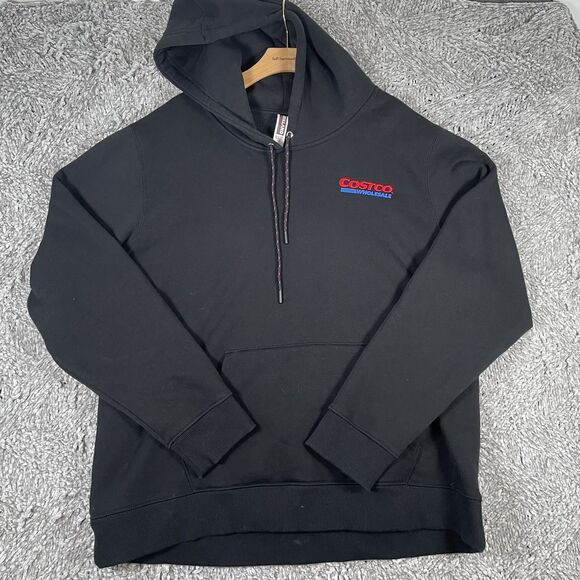 Costco Wholesale Hoodie Men’s XXL Black Authentic Unisex Stretch Winter - Picture 1 of 6